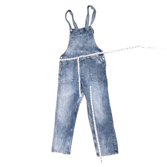 h&m &denim Unisex Uni Dungaree Jean Overalls Size Large - Picture 4 of 5